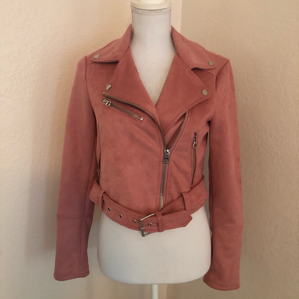 Forever 21 faux leather Pull & bear Moto jacket